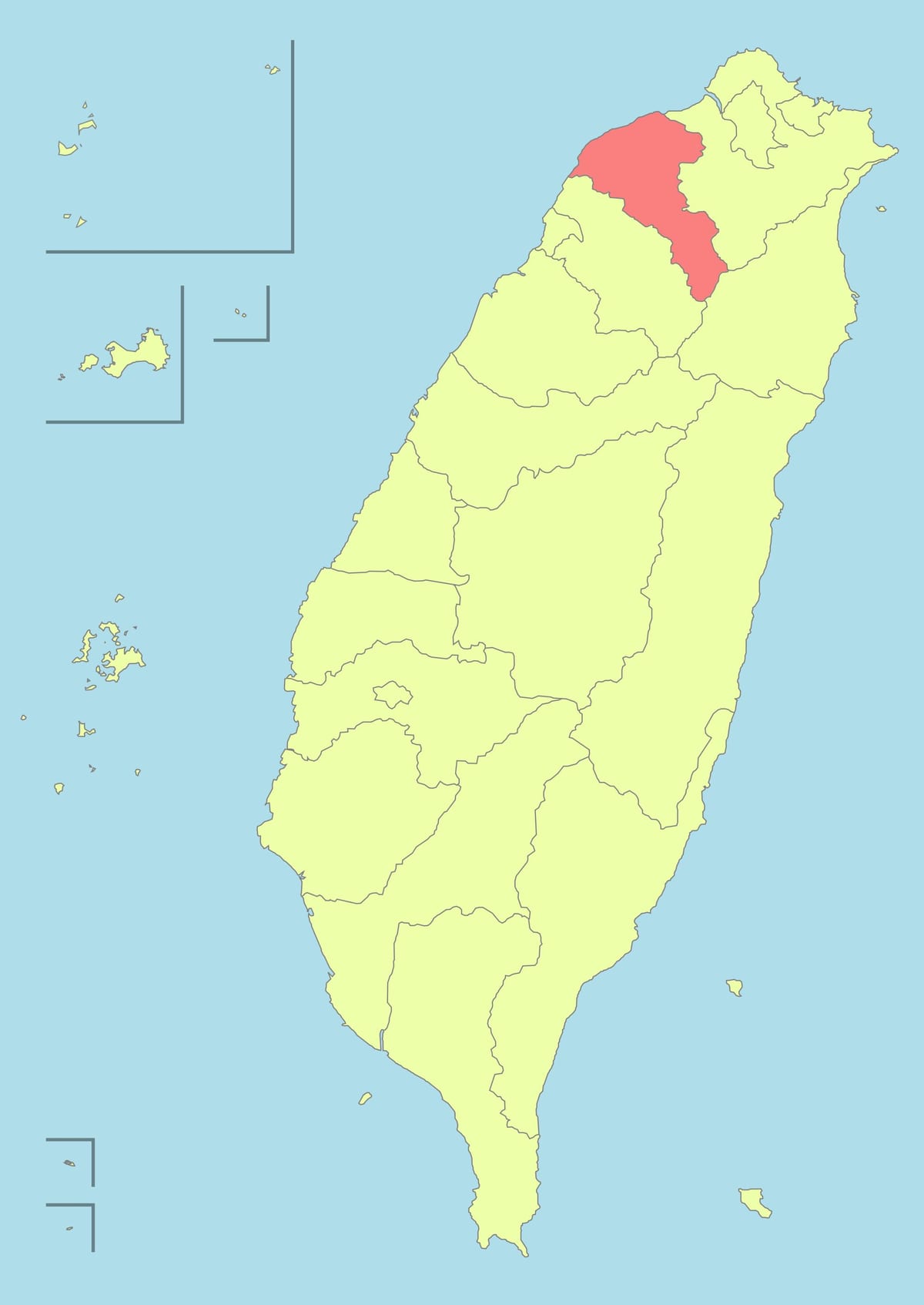 台湾桃园地图
