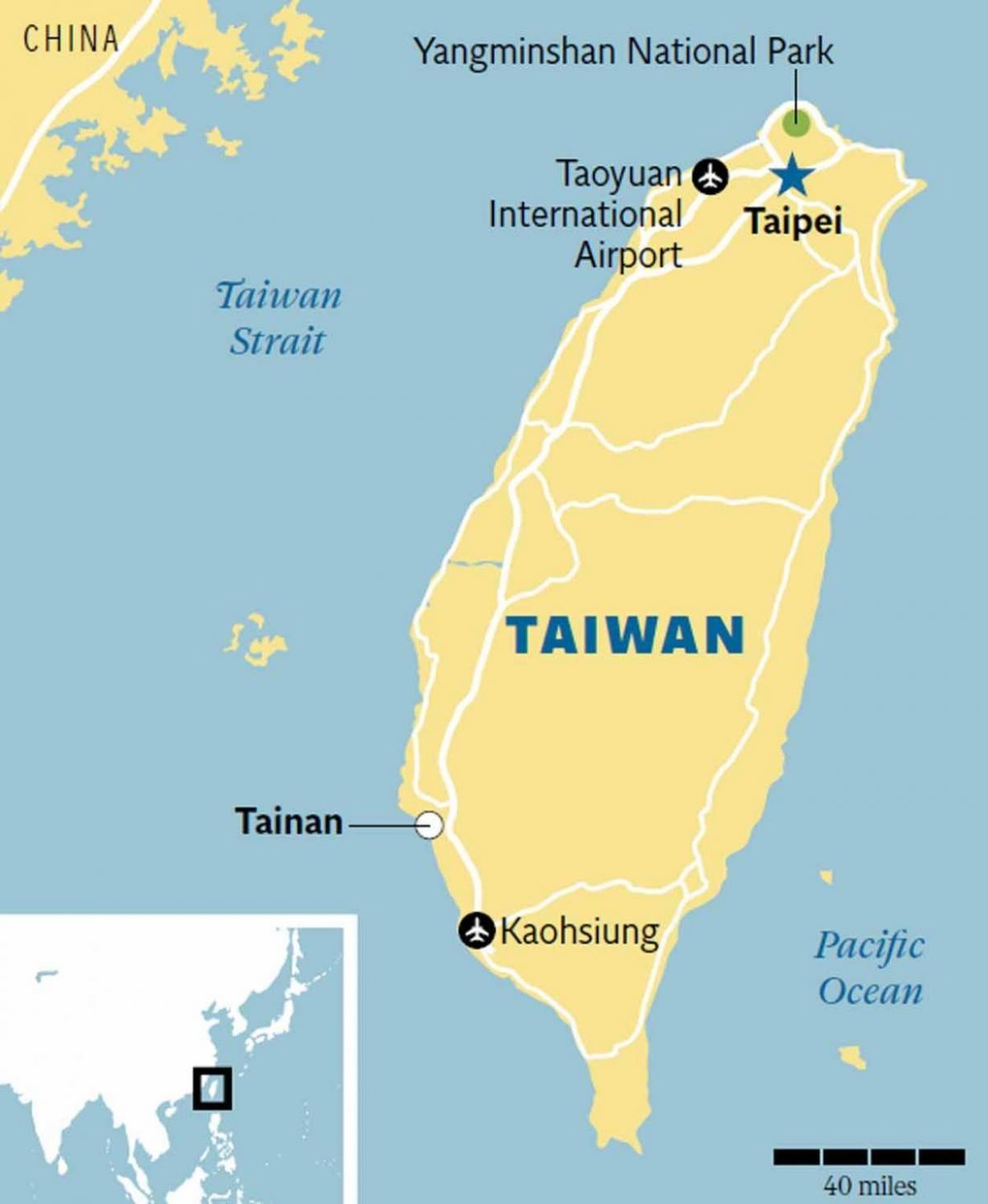 台湾南地图