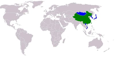 台湾地图，在中文版本