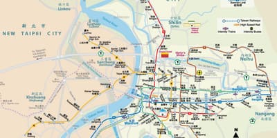 台湾地铁图