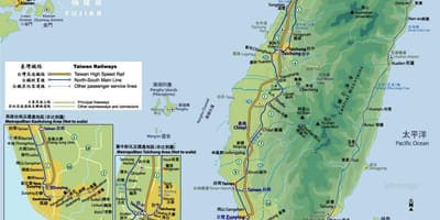 台湾铁路管理路线图